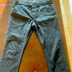 Todd Snyder black chinos